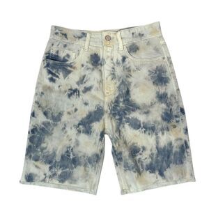 Pilcro Anthropologie Women's High Rise Tie-Dye Bermuda Shorts Size 26